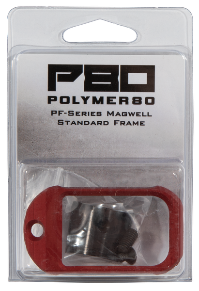 Polymer 80 Magwell For Glock 17 Red CP-MWS-RED