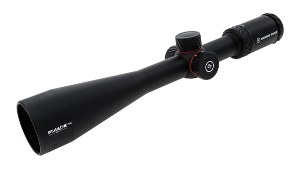 Crimson Trace BrushLine Pro 4-16x50 Riflescope CT Custom BDC Pro Reticle 30mm Tube Second Focal Plane 1/4 MOA Adjustments Aluminum Matte Black