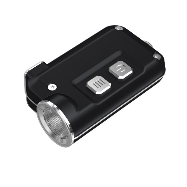 Nitecore TINI 380 Lumen USB RCHRGBL LED KeychainLight Silver