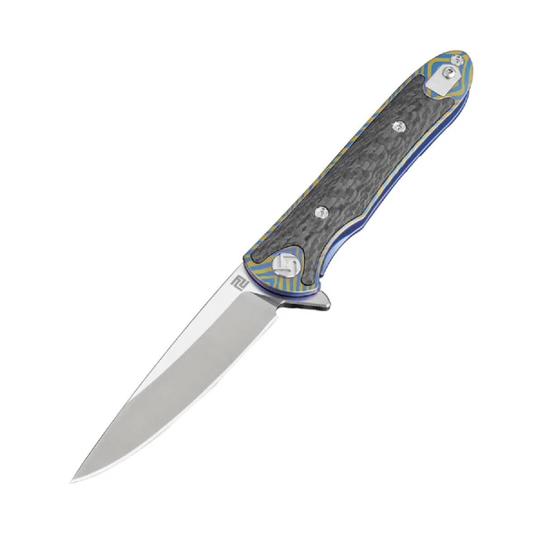 Artisan Shark Folder 3.15 in Fancy Titanium Hndl S35VN