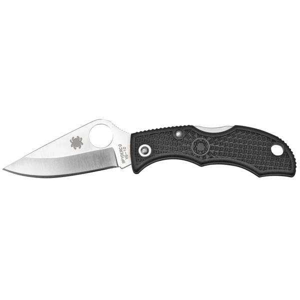 Spyderco Ladybug3 Folder 1.94in Plain Foliage Green FRN Hndl