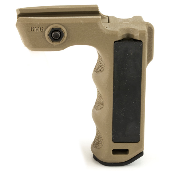 Mission First Tactical REACT AR-15 Magwell Grip Polymer Black/Scorched Dark Earth RMGSDE