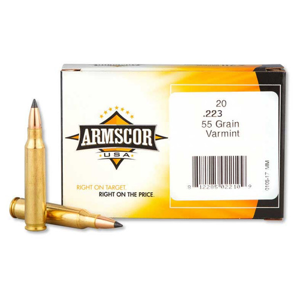 Armscor Usa .223 REM, 55gr, PT - 20 rounds