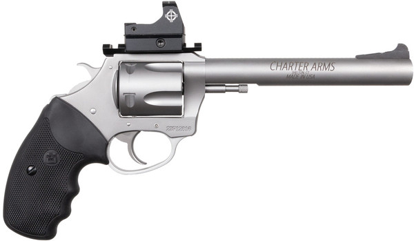 Charter Arms Target Mastiff 9mm, 6" Barrel, 5rd, Black Grips, Includes Sightmark Micro Optic