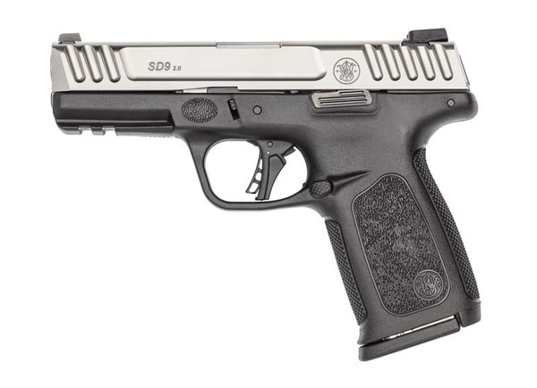 SMITH & WESSON SD9 2.0 9MM 4" BARREL 10-ROUNDS BLACK/STAINLESS