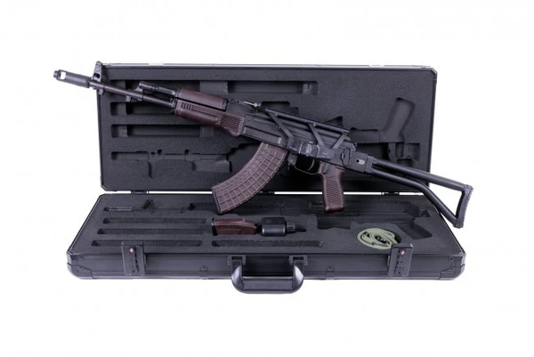 ARSENAL SAM7SF 7.62X39MM 16.3" 30RD BLACK/PLUM SIDE FOLDING