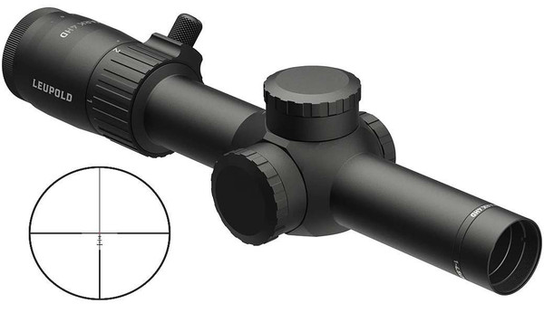 LEUPOLD MARK 4HD 1-4.5X24 ( 30 MM ) SFP ILLUM FIREDOT BDC
