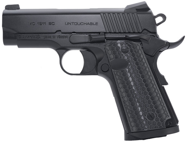 Girsan Mc1911 Untouchable - .45acp Officer G10 6rd Black