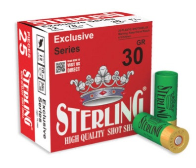 Sterling 12 GA, 2-3/4in. 1-1/16oz. #7 Shot - 25 rounds