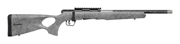 Savage Arms 70218 B Series TimberLite 22 LR 10+1 18" Black Threaded Carbon Fiber