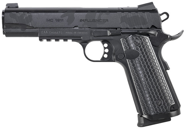 Girsan Mc1911s Influencer Govt 38sup Adj Sight 9rd Black Camo 
 