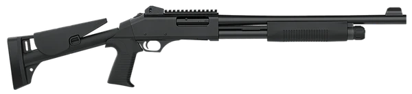Dickinson Tac-4, Dksn Tac4-st     12ga Pump 18.5 5rd Grs Rail
