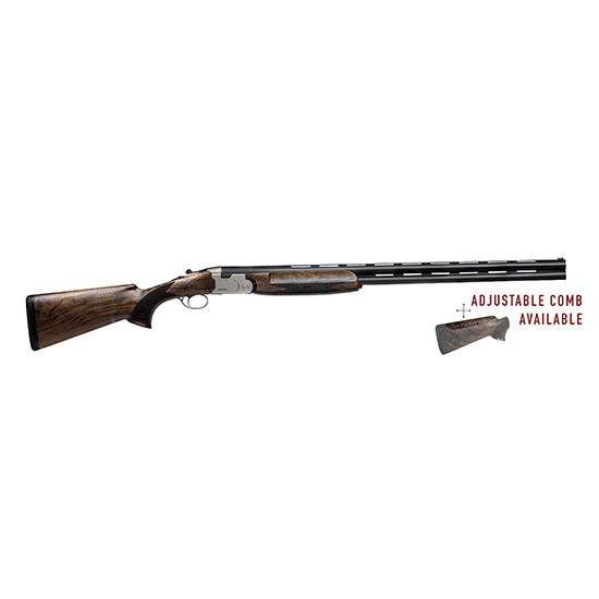 ATA SHOTGUNS/FOXTROT LLC SPORTER NICKEL 12 GA 30" 2RD TURKISH WALNUT ADJ COMB