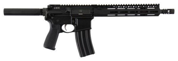 BCM 610850 RECCE-11 MCMR 5.56x45mm NATO 11.50" 30+1 Black Hard Coat Anodized Buffer Tube Stock Black Bravo Mod 3 Grip Right Hand