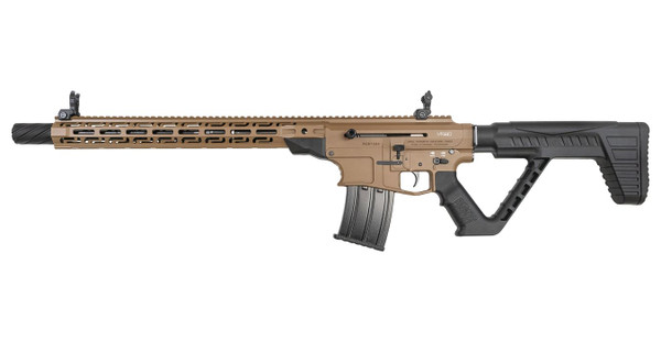 Rock Island Armory VR80, 12 Ga Shotgun, 20" Barrel, 5rd, Dark Earth, Mag-Fed, Semi-Auto,
