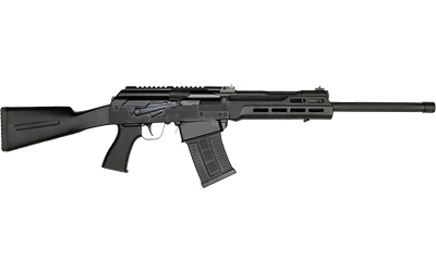 SDS Imports VP12 12 Gauge, 3" Chamber, 19" Barrel, 1 Mag, 5rd, Matte Black, Threaded M22x0.75RH, Adj Sights