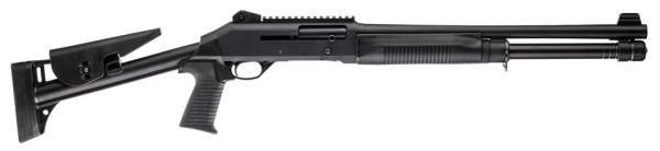 Dickinson XXA-4 12 Ga, 18.5" Barrel, 5Rd, Black, 3", Ghost Ring Sights, Picatinny Rail, M4 Clone