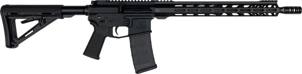 Jacob Grey Rifle Jg15 Hoplo - 5.56mm 16" M-lok Billet Black