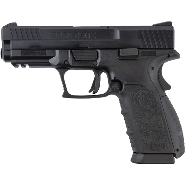 Buffalo Cartridge Company Brg9 9mm 4" 16+1 Black