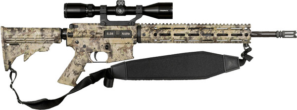 Yhm Hunt Ready Carbine 6.8spc - 16" 5rd Kryptek Highlander