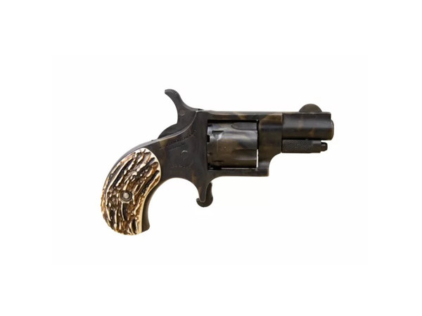North American Arms Mini 22 Short Rev 1-1/8" 5rd Color Case Hardened