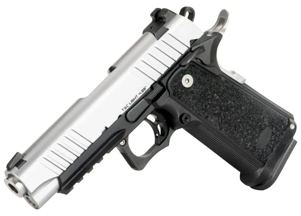 BUL ARMORY SASII TAC LIGHT 9MM 4.25" BARREL 18-ROUNDS BLACK SILVER SLIDE