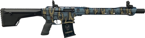 Typhoon Defense F12 Sport - 12ga 18.5" 3-5rd Mag Bluecote