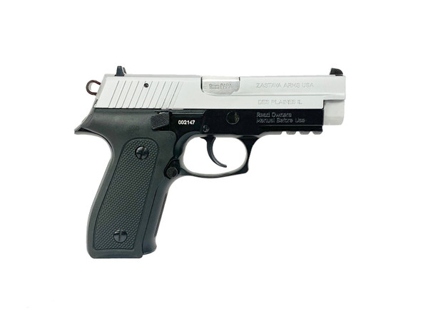 ZASTAVA EZ9 9MM 4.25 CHROME SLIDE HIGH POLISH