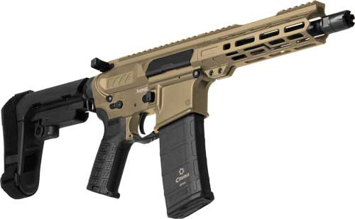 Cmmg Pistol Banshee Mk4 9mm 8" 30rd Ripbrace Tan Rdb/9arc