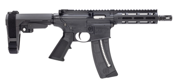 Smith & Wesson M&P 15-22 .22 LR AR15 Pistol, 8" barrel, 25 rnd - Black [MPN: 13321]