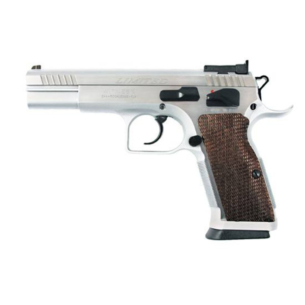 EAA TANFO WITNESS LTD PRO .45 ACP 4.75" 10RD CHROME WALNUT