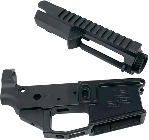 Jacob Grey Ar15 Jg15 Billet - Upper/lower Receiver Set Blk