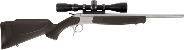 Cva Scout Td Compact .243 Win. - 20" Tb Ss/black W/1.5-5x32