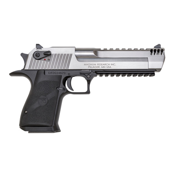 MAGNUM RESEARCH DESERT EAGLE MARK XIX .50 ACTION EXPRESS 6" BARREL 7-ROUNDS STAINLESS MUZZLE BRAKE
