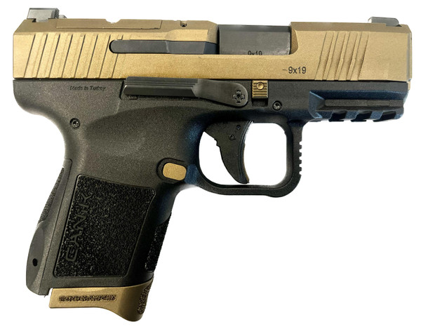 Canik METE MC9 9MM BRONZE 15+1 OPTICS READY SLIDE CUT 9mm