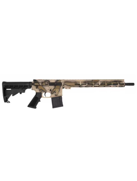 Great Lakes Firearms Serpent Tan Camo .223 Wylde AR-15 Rifle 16" 30+1 STC GL15223 S-GRN