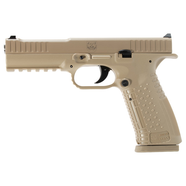 American Precision Firearms Strike One 9mm 5" Bbl - 3-dot Sight 2 17rd Mags Tan