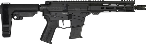 Cmmg Pistol Banshee Mk57 5.7x - 28mm 8" 20rd Ripbrace Black