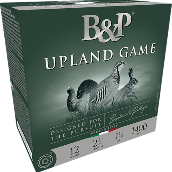 B&p Ammunition Upland Game 12b14up5 12g 1 1/4 Oz 25/10