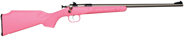 Crickett My First Rifle Crick Ksa220 22lr Blued Brl (mfr) Pnk