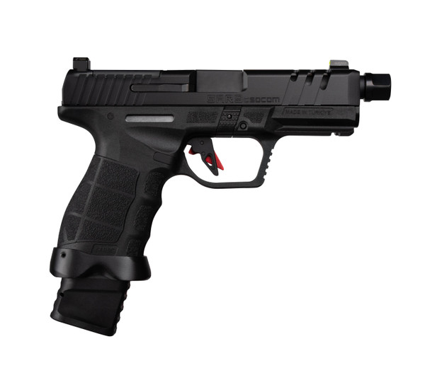 SAR Firearms Sar9 Socom Cpt 9mm Blk 4.5" Tb