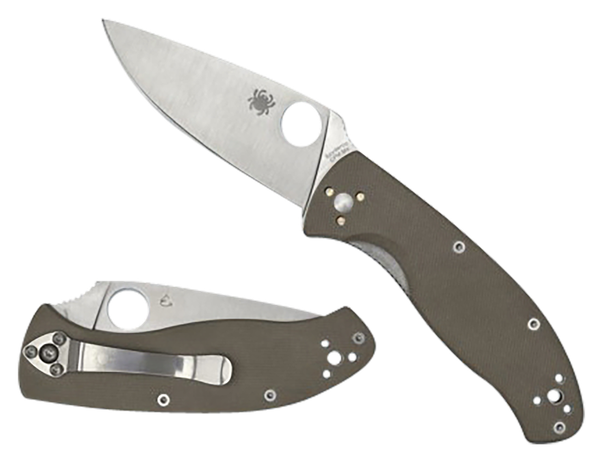 Spyderco Tenacious Spy C122gbnm4ps  Brwn G10 Cpm M4