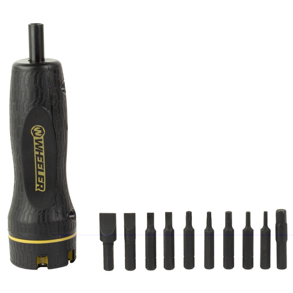 Wheeler Fat Wrench - W/10 Bits Screwdriver