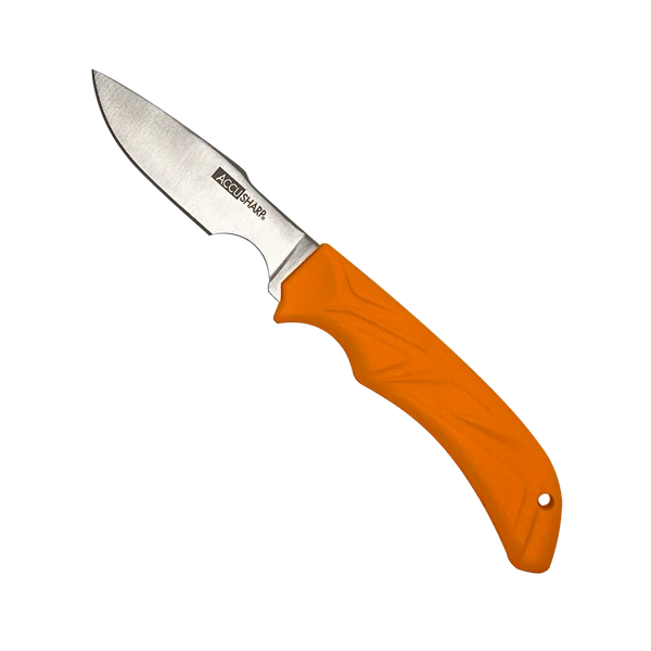 Accusharp Caping Knife 3" - Blade Non Slip Grip W/sheath