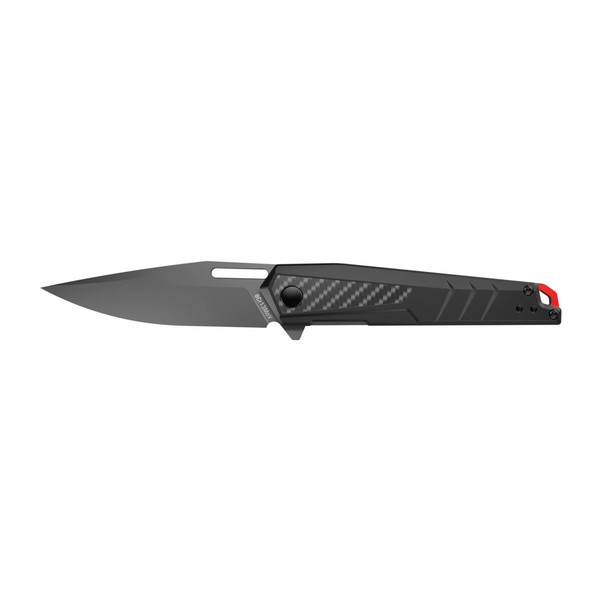 Real Avid Rav-5 Knife Assisted - Folding 3.4" Bld Black Alum.