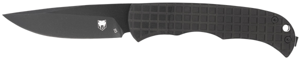 Cobra Tec Knives Llc Cyclone Ctclnhrblk  Hidden Release Black