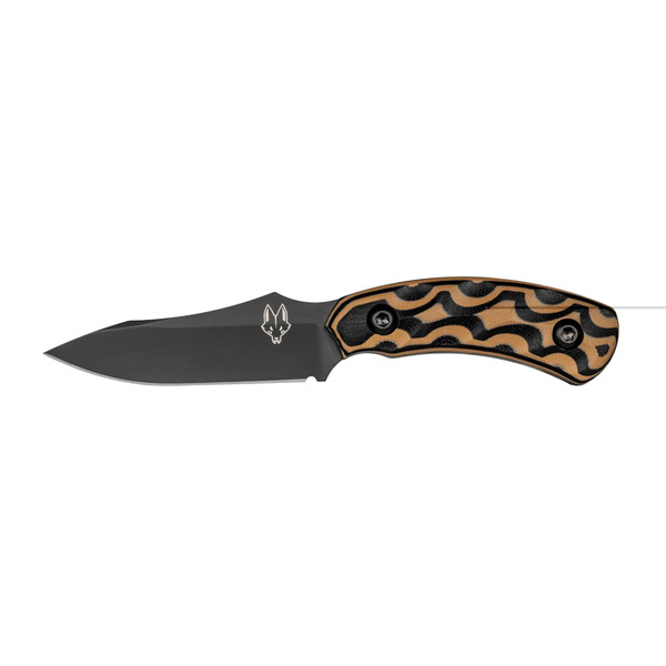 Diamondback Knifeworks Jackal Sgrin  Sg05080106-01 Jackl Blk-blktn Hndl Blk Shth