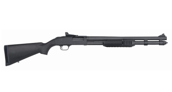 Mossberg 590 12/20 Bl/sy Ghst Ring Sgt