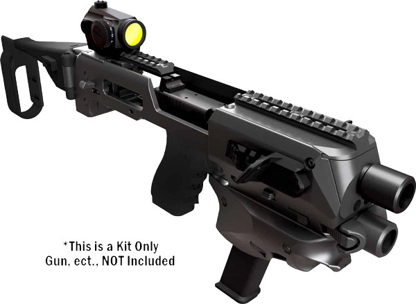 Caa Mck Micro Conversn Kit For - Glock 20/21 W/brace Black Gen3