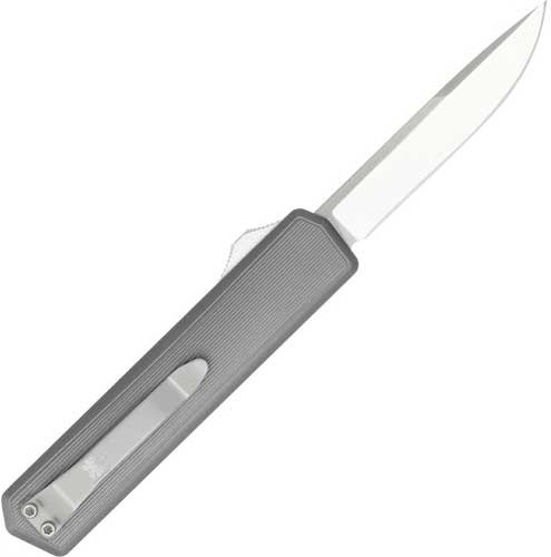 Cobratec Stealth Otf Grey  2.3" Silver 154cm Dp Blade
